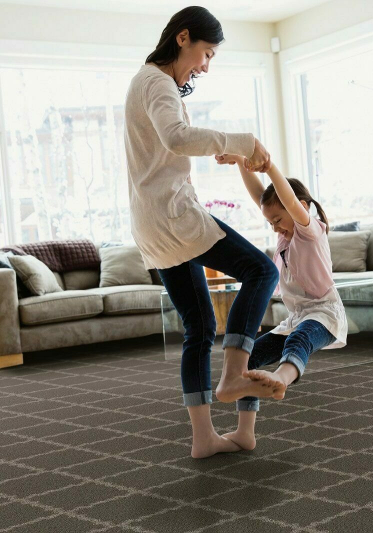 Baby having fun with mom | Flooring & Tile World